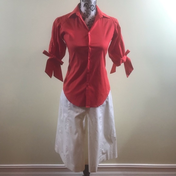 💖MEGA SALE💖Tiffi Women’s Set Skirt+Shirt Red White ALSU00229 - Picture 1 of 8